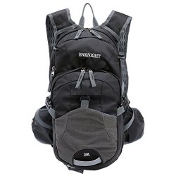 ENKNIGHT 20L Hydration Pack Waterproof Cycling Backpack Black