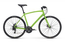 Raleigh Bikes Cadent 2 Fitness Hybrid Bike, Green, 21″/X-Large