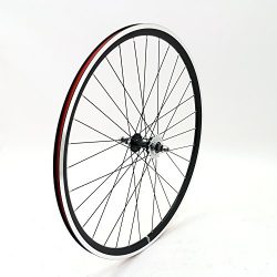 EighthInch Amelia Track 700c Rear Wheel // Fixed Gear/Single Speed // Black