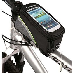 ROSWHEEL Cycling Bicycle Frame Pannier Front Tube Touch Bag Case For iPhone Samsung Mobile Phone ...