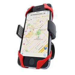 Vibrelli Universal Bike Phone Mount – Fits iPhone X, 8, 8 Plus, 7, 7 Plus, 6, 6 Plus and A ...