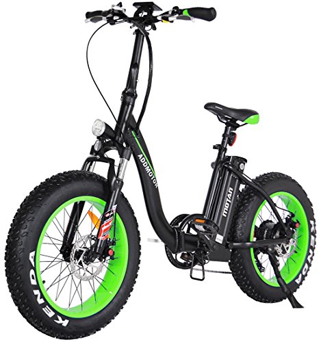 Folding Electric Bicycles 48V 500W Motor Low Step Through Ebikes For Adults 20 Inch Fat Tire Min ...