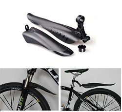 BlueSunshine Adjustable Road Mountain Bike Bicycle Cycling Tire Front/Rear Mud Guards Mudguard F ...