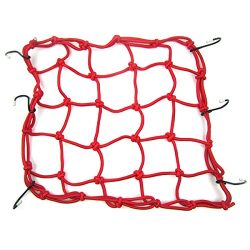 Pixnor 4040cm Luggage Cargo Bungee Net Bag 6 Hooks Bike Motorcycle Helmet Mesh Storage Carrier B ...