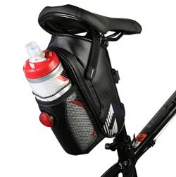 Allnice Waterproof Bike Seat Bag Mountain Road MTB Bike Bicycle Cycling Carbon Fiber Saddle Bag  ...