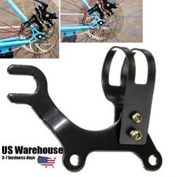 Bike Disc Brake Bracket Frame Adaptor for 160mm Rotor Bicycle Components [US Warehouse] by ShopIdea