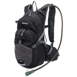 ENKNIGHT 20L Hydration Pack Waterproof Cycling Backpack with 2L Water Bladder Black