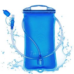 Hydration Bladder 2 Liter,Pupet Water Bladder 2L Leakproof Water Reservoir Use for Cycling Runni ...