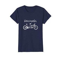 Womens Better Together Tandem Cycling T-shirt Medium Navy