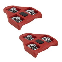 BV Bike Cleats Compatible with Look Delta (9 Degree Float) – Indoor Cycling & Road Bik ...