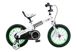 RoyalBaby CubeTube Kid’s bikes, unisex children’s bikes with training wheels, variou ...