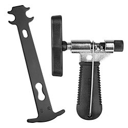 Oumers 2-in-1 Bike Chain Tool+Chain Checker, Universal Bicycle Chain Repair Tool/Bike Chain Spli ...