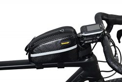 RHINOWALK Top Tube Bike Bag Easy To Open Design Waterproof and Stable Bicycle Frame Bag