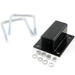 RV Square Bumper for Bike Cargo Carrier Hitch Receiver Adapter Mount on RV Travel Trailer Coachm ...