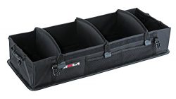 ROLA 59001 M.O.V.E. Rigid-Base Trunk Organizer, Customizable Storage, Removable (Black)