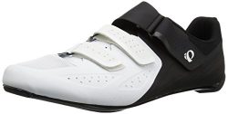 Pearl iZUMi Men’s Select Road v5 Cycling Shoe, White/Black, 46.0 M EU (11.5 US)