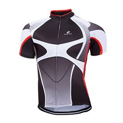 ZEROBIKE Men’s Short Sleeve Cycling Jersey Jacket Cycling Shirt Quick Dry Breathable Mount ...