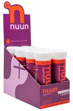 Nuun Hydration: Electrolyte Drink Tablets, Tri-Berry, Box of 8 Tubes (80 servings), to Recover E ...