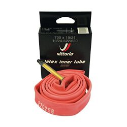 Vittoria 700 X 19-24 PV/Latex Road Tube, 51MM, Pink