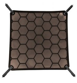 Delta Cycle Elastotarp Expandable Waterproof Net Cover Holder with Hooks, Black