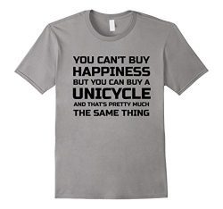 Mens Funny Unicycling T Shirt 2XL Slate