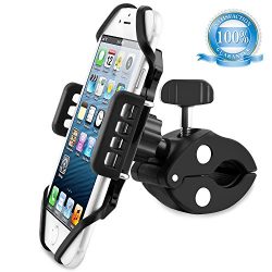 Universal Premium Bike Phone Mount for Motorcycle – Bike Handlebars, Adjustable, Fits iPho ...