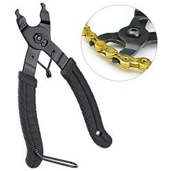 Oumers Bike Link Plier, Chain Plier Missing Link 2 in 1 Opener Closer Remover Plier/Bike Chain T ...