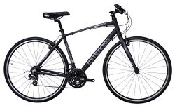 2018 Tommaso Sorrento Hybrid Shimano Road Bike – Black/Grey – XS