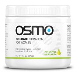 OSMO Nutrition Preload Hydration for Women, Pineapple Margarita, 20 Serving Canister,  9.7 Ounce