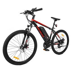 ANCHEER Newest Electric Mountain Bike with Removable LG 36V 8Ah Lithium-Ion Battery for Adults,  ...