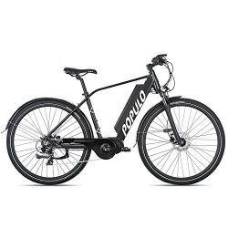 POPULO Scout Ebike, Hybrid Electric Bicycle, 350W Motor, 20mph Top Speed, 28 Mile Range