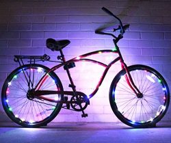 Bike Wheel / Lights (2 PACK)- Colorful Light Accessory For Bike – Perfect For Burning Man  ...