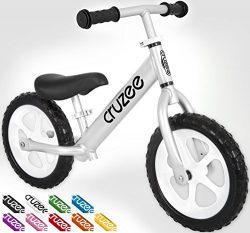 Cruzee UltraLite Balance Bike (4.4 lbs) for Ages 1.5 to 5 Years | Best Sport Push Bicycle for 2, ...