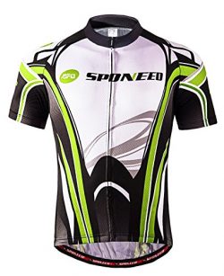 sponeed Cycling Jersey Short Sleeve Road Bike Shirt Mens Jacket Bicycle Ride Jerseys for Cyclist ...