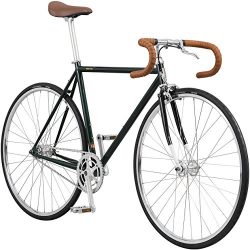 Pure Fix Premium Fixed Gear Single Speed Bicycle, 54/Medium, Cleveland Green/Silver