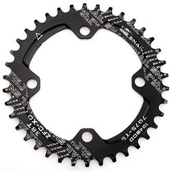 Narrow Wide Chainring 104BCD 38T CYSKY 4 Bolts Bike Single Chainring for 9 10 11 Speed, Perfect  ...