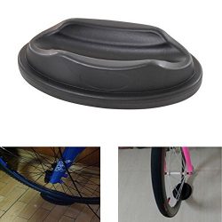 Gugou Steel Quick Release Skewer and Front Wheel Riser Block for Indoor Bike Trainerndoor Bicycl ...