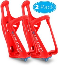 Aduro Sport [2x Pack] Bicycle Water Bottle Holder – Cycle H2O Universal Bike Bottle Cage f ...