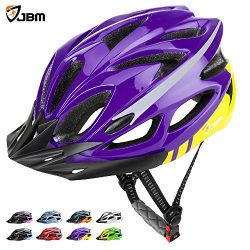 JBM international JBM Adult Cycling Bike Helmet Specialized for Mens Womens Safety Protection Re ...