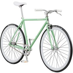 Pure Fix Original Fixed Gear Single Speed Bicycle, Victor Celeste Green/Ghost White, 50cm/Small