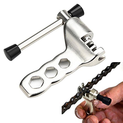 Exteren Bicycle Mountain Bike Cycling Steel Chain Breaker Repair Tool Set (Silver)