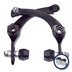 Universal Alloy Cycle / BMX U-Brake Set (All Black) – Hex Style Tensioners / Extra Secure  ...