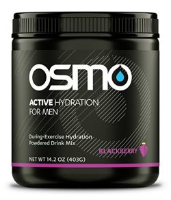 Osmo Nutrition Active Hydration for Men, Blackberry, 40 Serving Canister, 14.2oz