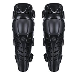 Protective Knee Pads, CHFUN Long Leg Sleeve Gear Crashproof Antislip Protective Shin Gear Guards ...