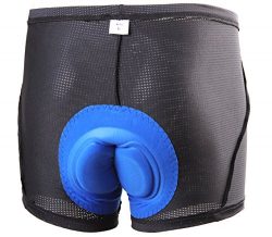 4ucycling 3D Silicon Gel Padded bike Underwear Shorts – Breathable, Lightweight, Men -Wome ...