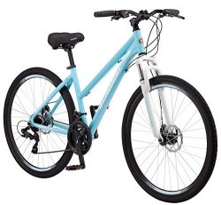 Schwinn GTX 2 Women’s Dual Sport 700c Wheel Bicycle, Blue, 16 “/Small Frame Size