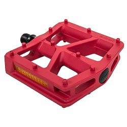 Black Ops BMX T-Bar Pedals, 9/16″, Red