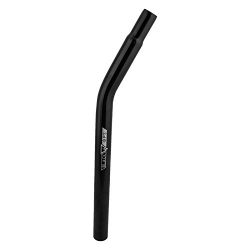 Black Ops Lay-Back BMX Seat Post, 25.4 x 380mm, Black