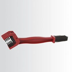 Forfar Chain Cleaning Brush Double Headed Red Dirt Remover Tools Scrubber Bike Cycling Cleaner B ...