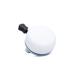 Classic Bicycle Bell by Kickstand Cycle Works – White
